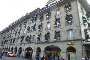Christmas decorations in Bern