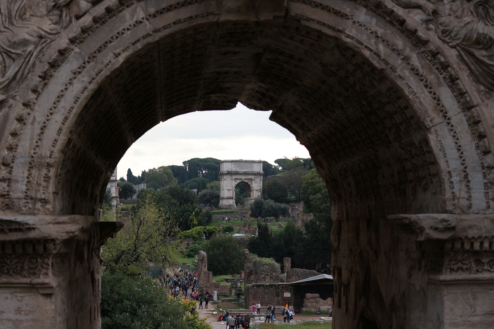 Arches in Rome