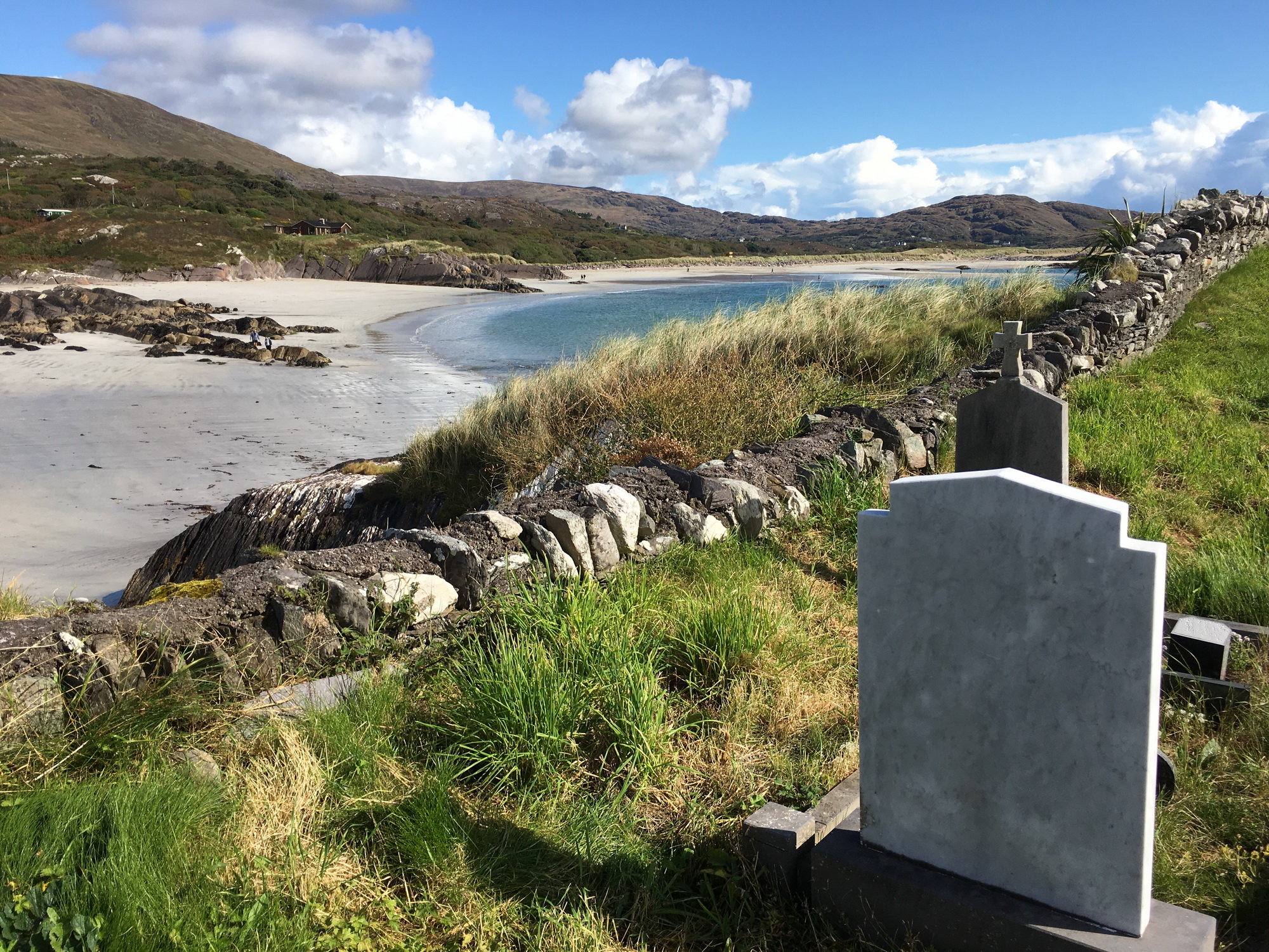 Derrynane Abbey Cemetery, Part of the Ring of Kerry, Ireland