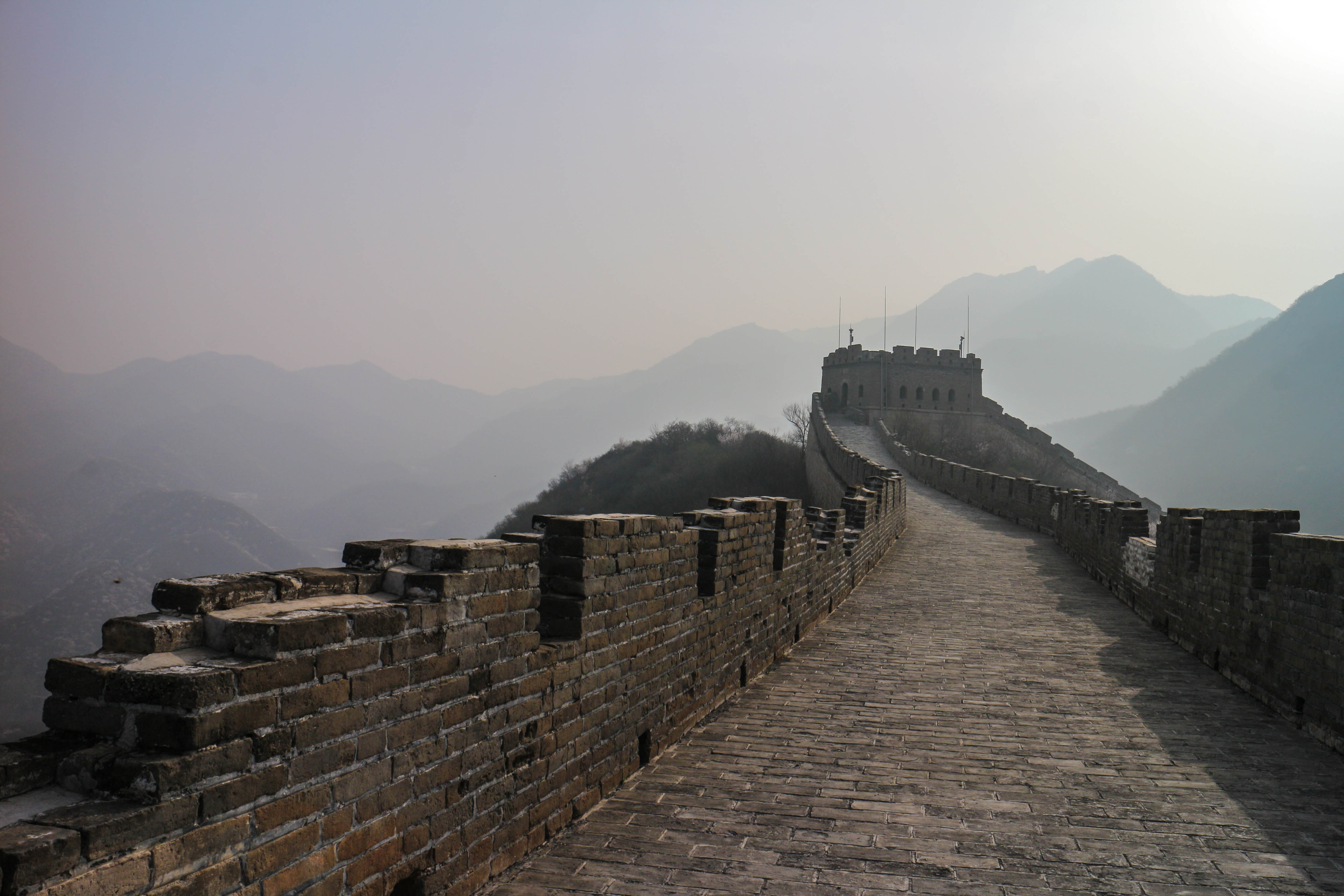 The Great Wall of China empty