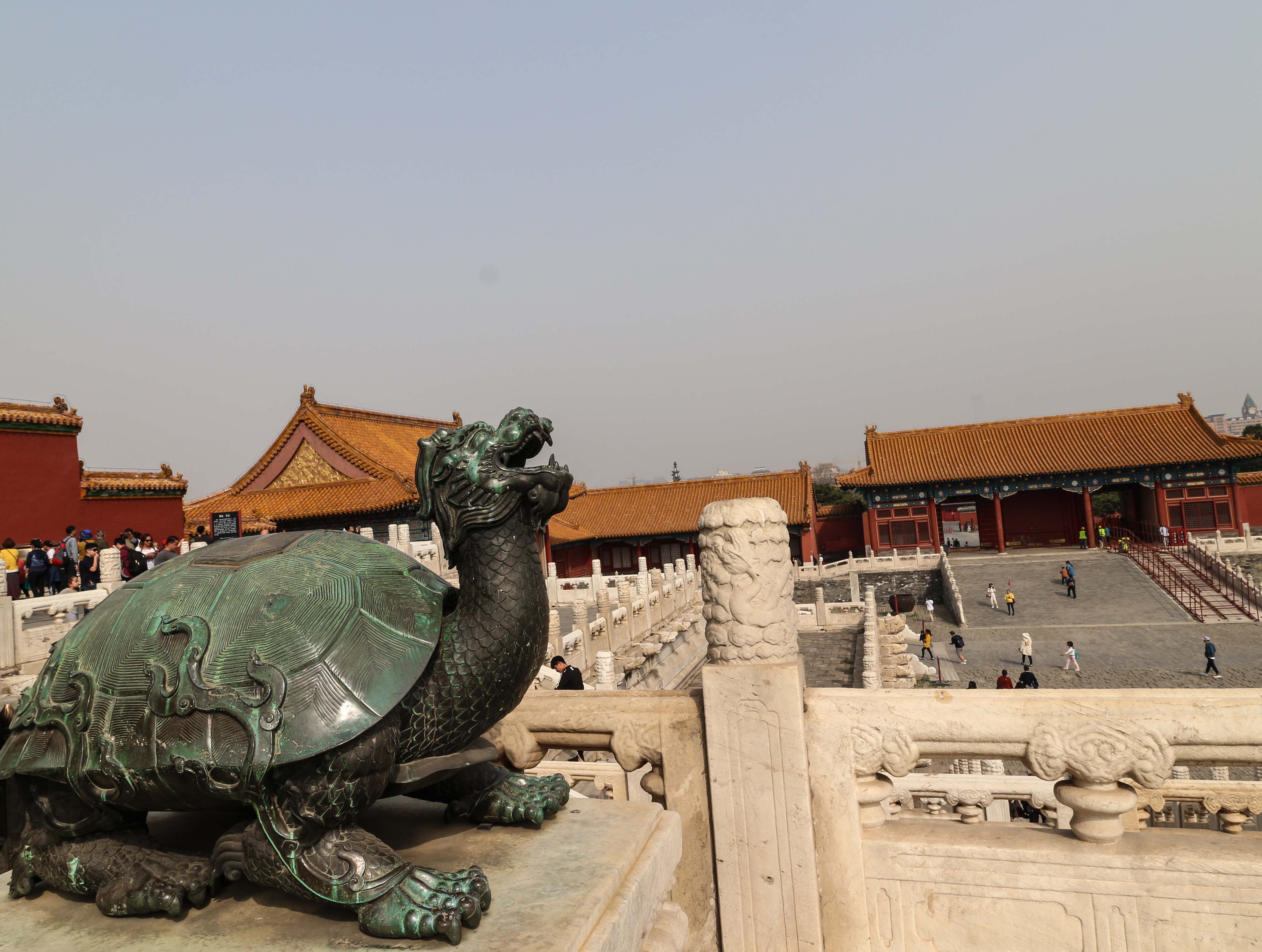 Tortoise Dragon cross Forbidden City