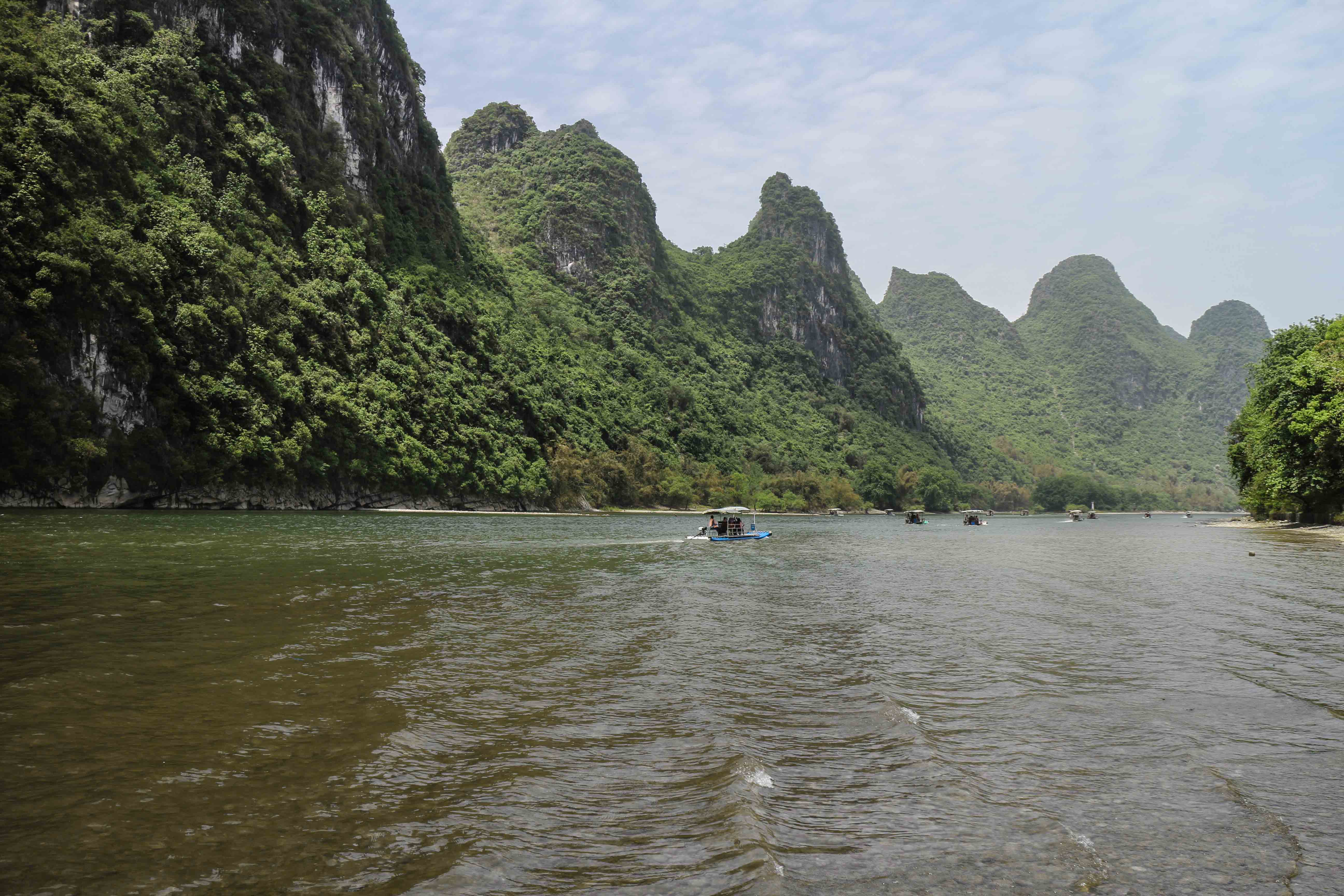 River Li Guilin raft