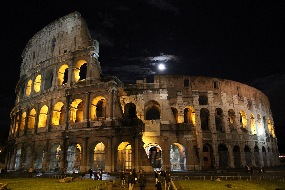 The Colosseum in Rome