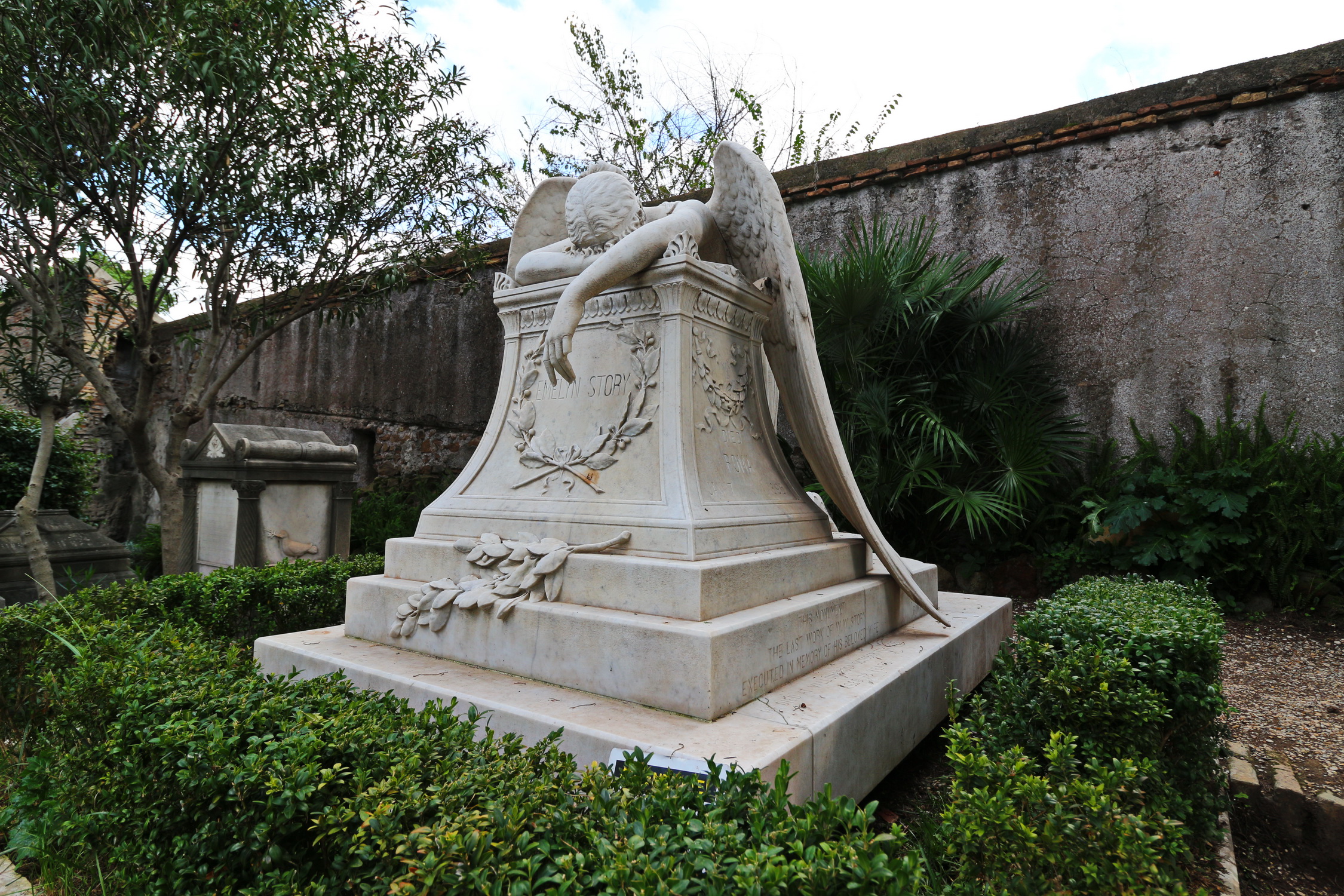 Emelyn Story's Grave in Rome