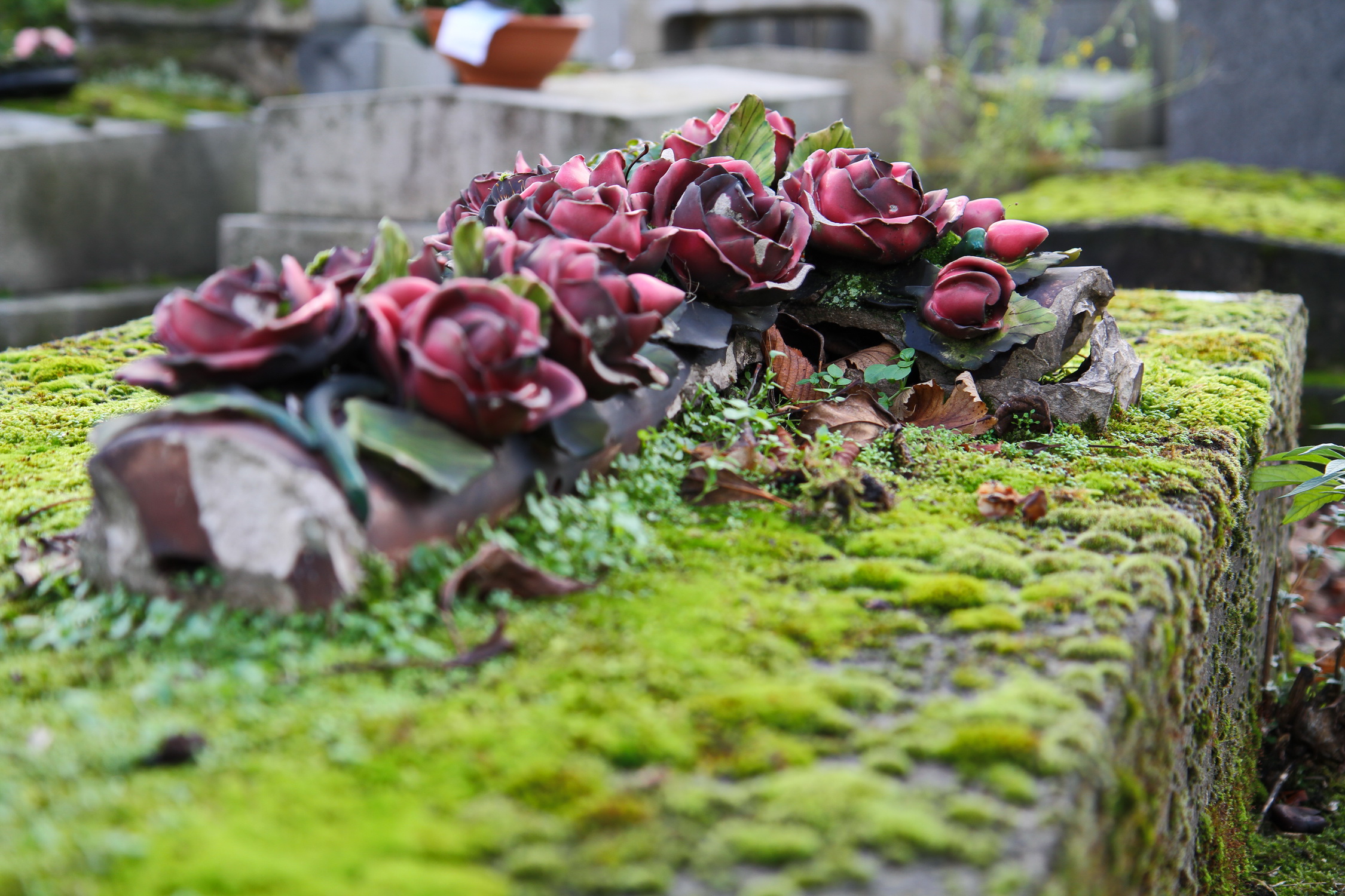 Grave at Pere Lachaise Cemetery