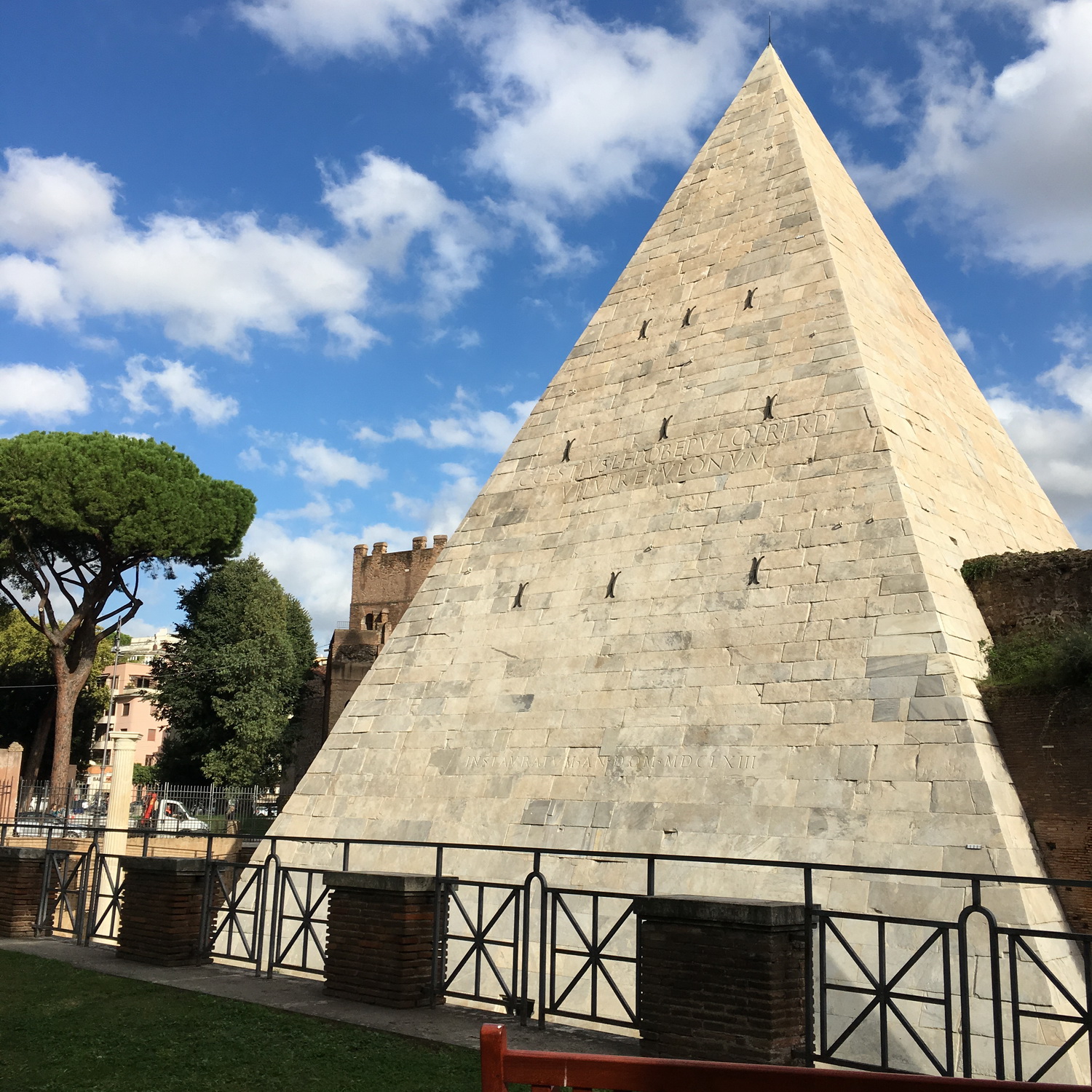 Pyramid in Rome