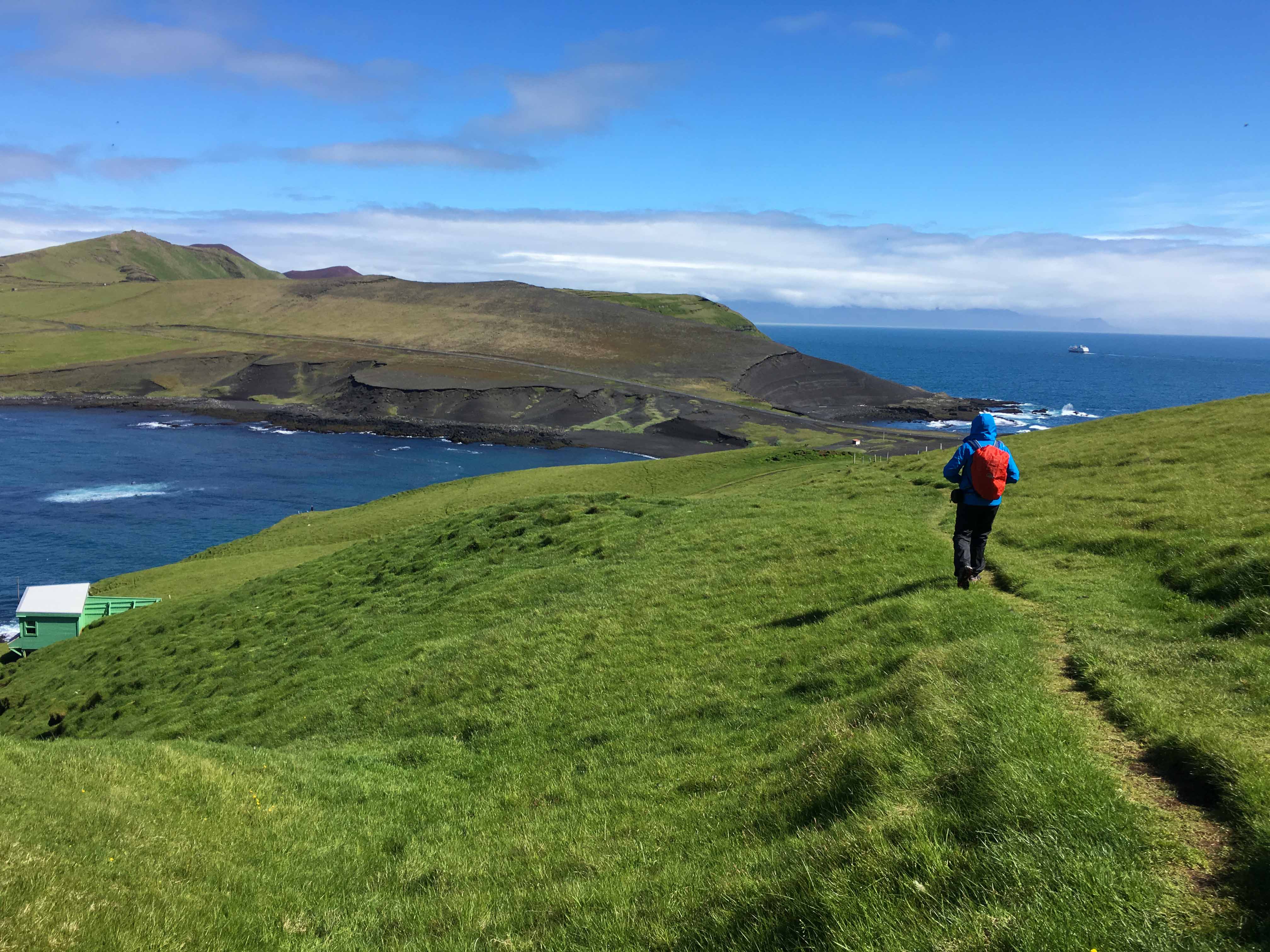 Hiking in Heimaey