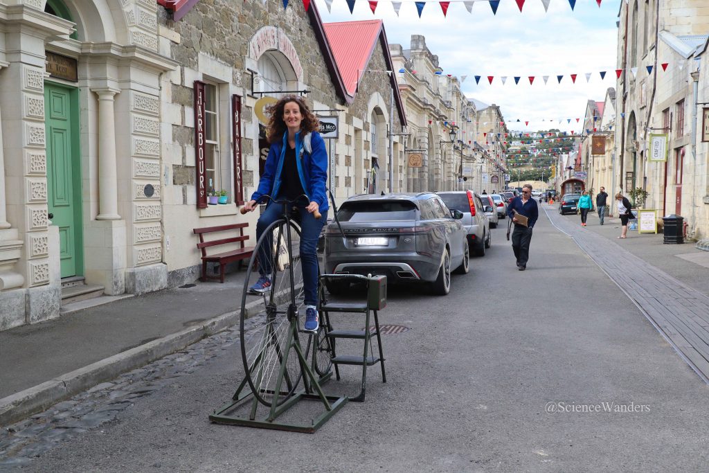 pennyfarthing in Oamaru