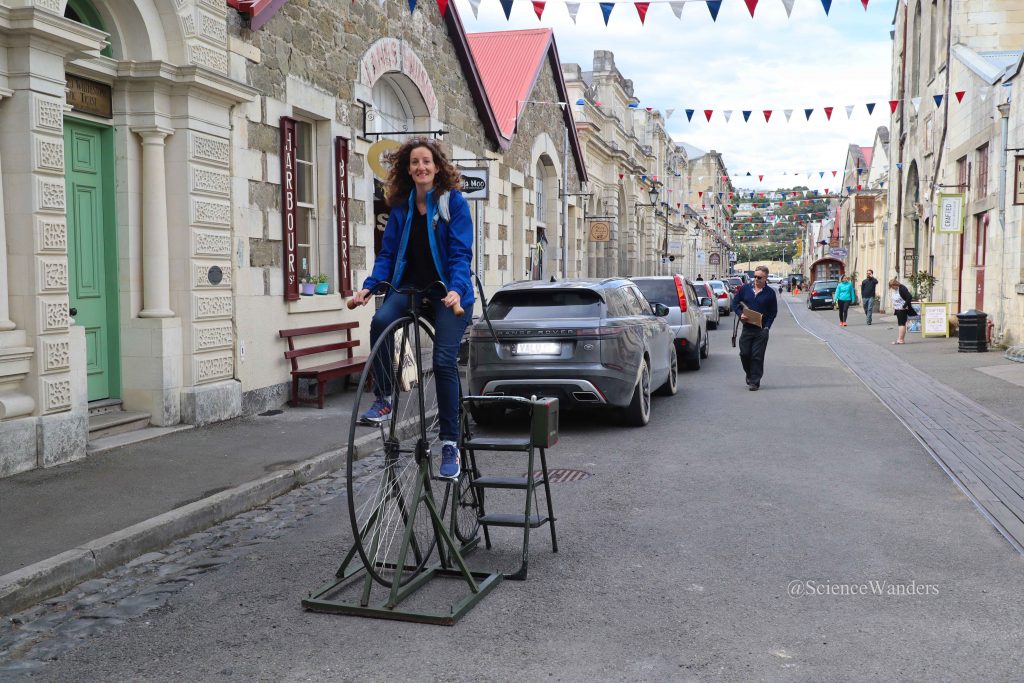 pennyfarthing in Oamaru