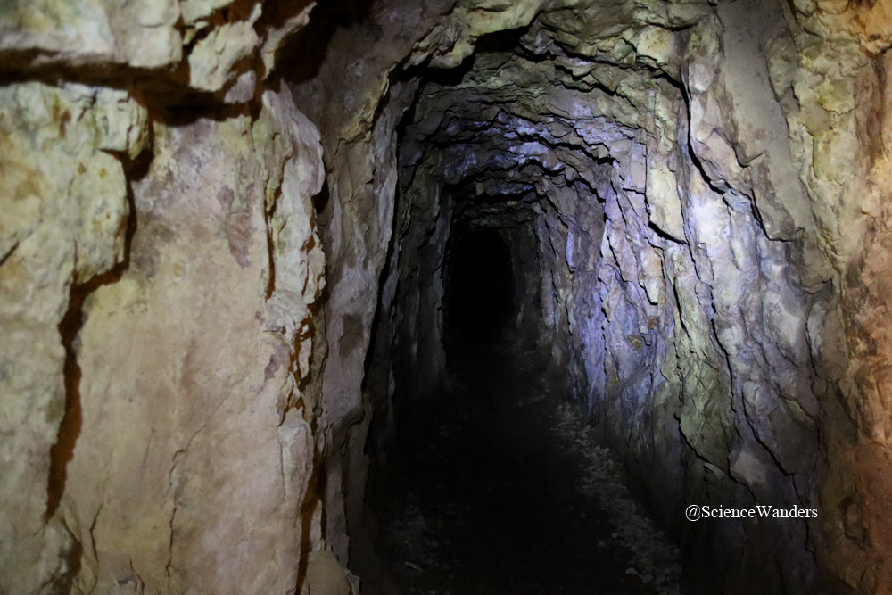 Karangahake gold mining tunnel